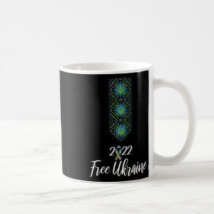 Ukrainische Stickerei Vyshyvanka Für Männer Unters Kaffeetasse