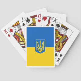 Ukrainische Streitkräfte Spielkarte