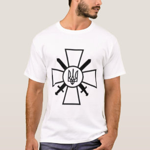 Ukrainische Streitkräfte Symbol Präsident Zelensky T-Shirt