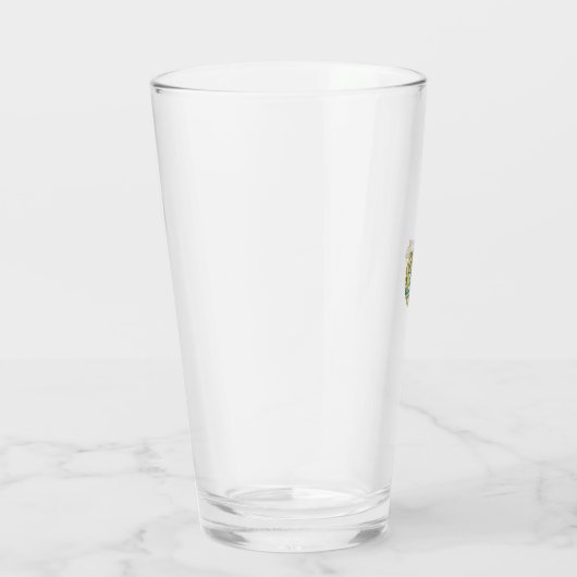 Ukrainische Symbole Ukraine Flaggengeschenk für Uk Glas (Rechts)