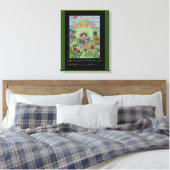 Ukrainische Tänzer Folk Art Leinwanddruck (Insitu (Schlafzimmer))
