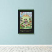 Ukrainische Tänzer Folk Art Leinwanddruck (Insitu (Holzboden))