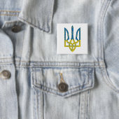 Ukrainische trident texturierte Flagge der Ukraine Button (Beispiel)