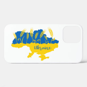 Ukrainische Typografie und Weizenohr auf ukrainisc Case-Mate iPhone Hülle