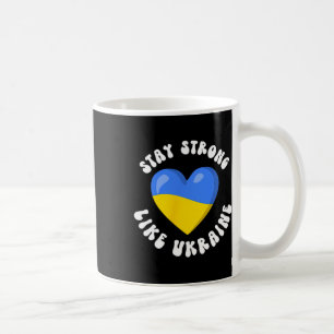 Ukrainische Unterstützung Ukraine-Flagge Ukrainisc Kaffeetasse