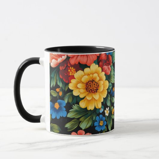 Ukrainische Volksmotiven Tasse (Links)
