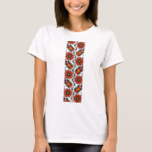 Ukrainische vyshyvanka Art T-Shirt (Vorderseite)