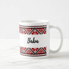 Ukrainische Vyshyvanka/Stickerei Baba Tasse