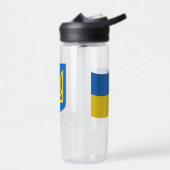 Ukrainische Wappen, Flagge, Ukraine Trinkflasche (Links)