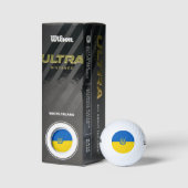 Ukrainische Wappen Golfball (Verpackungen)