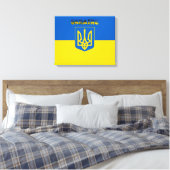 Ukrainische Wappen Leinwanddruck (Insitu (Schlafzimmer))