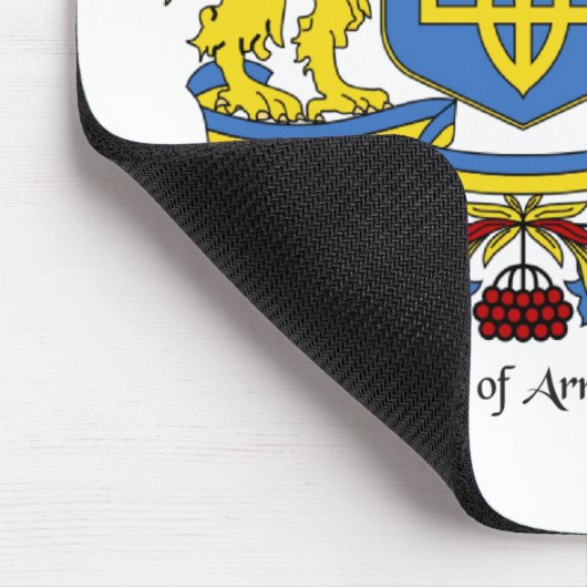 Ukrainische Wappen Mousepad (Ecke)