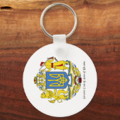 Ukrainische Wappen Schlüsselanhänger (Vorderseite)