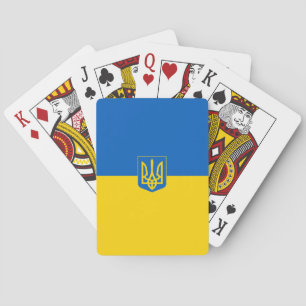 Ukrainische Wappen Spielkarten