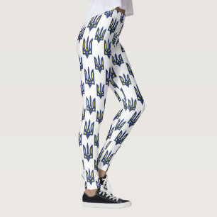 Ukrainische Wappen-Trident Tryzub Leggings