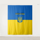 Ukrainische Wappen Wandteppich (Vorderseite)