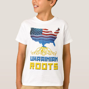 Ukrainische Wurzeln T-Shirt