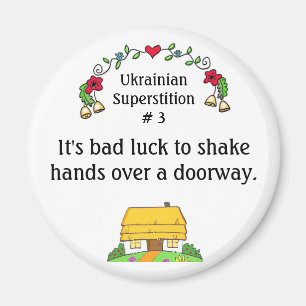 Ukrainischer Aberglaube Magnet
