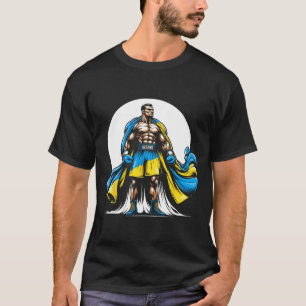 Ukrainischer Boxer Patriotischer Boxkämpfer Ukrain T-Shirt