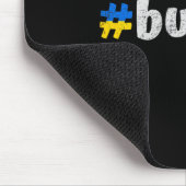 Ukrainischer Budmo Lustiger Ukraine Traditioneller Mousepad (Ecke)