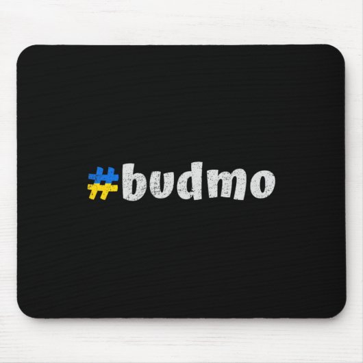 Ukrainischer Budmo Lustiger Ukraine Traditioneller Mousepad (Vorne)