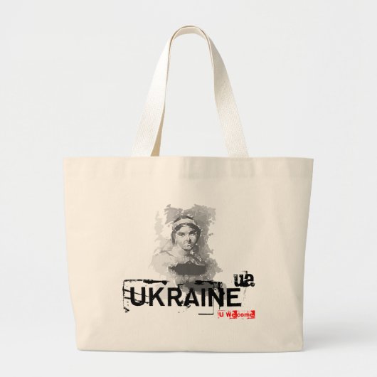 ukrainischer Dichter Jumbo Stoffbeutel (Vorne)