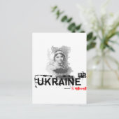 ukrainischer Dichter Postkarte (Stehend Vorderseite)