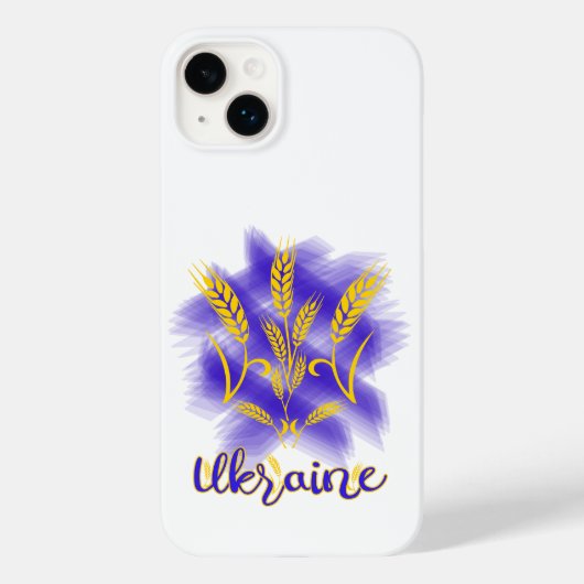 Ukrainischer Dreier aus Weizenohr Case-Mate iPhone Hülle (Rückseite)