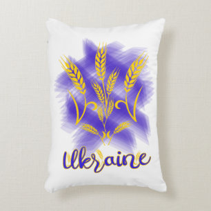 Ukrainischer Dreier aus Weizenohr Dekokissen