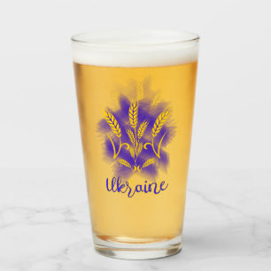 Ukrainischer Dreier aus Weizenohr Glas