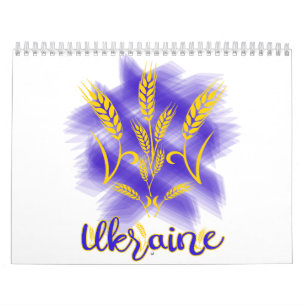 Ukrainischer Dreier aus Weizenohr Kalender