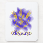 Ukrainischer Dreier aus Weizenohr Mousepad (Vorne)