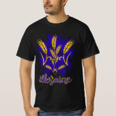 Ukrainischer Dreier aus Weizenohr T-Shirt (Vorderseite)