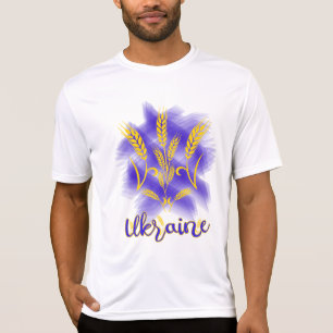Ukrainischer Dreier aus Weizenohr T-Shirt