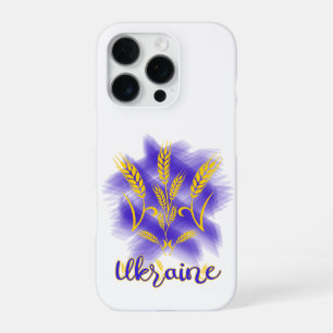 ukrainischer Dreizack aus Weizenähre iPhone 16 Pro Hülle