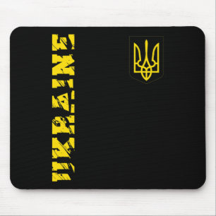 Ukrainischer Dreizack Ukraine-Shirt Tryzub Unterst Mousepad