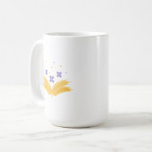Ukrainischer Druck - Stickerei und Korn Kaffeetasse (Vorderseite Links)
