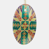 Ukrainischer Ei Stil Weihnachtsschmuck (Rechts)