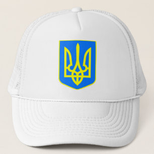 Ukrainischer Flaggen-Hut/Ukraine-Wappen-Kappe Truckerkappe