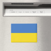 ukrainischer Flaggenmagnet Magnet (In Situ (Geschirrspüler))