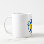 ukrainischer Frieden Kaffeetasse (Links)
