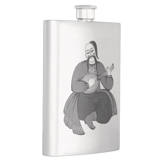 Ukrainischer Kosak Flachmann (Rechts)