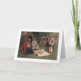 Ukrainischer Koschaky/Kosaken auf Osterkarte Feiertagskarte