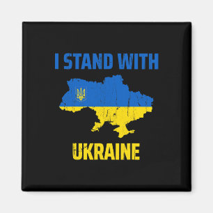 Ukrainischer Liebhaber Ich stehe hinter der Ukrain Magnet