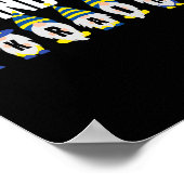 Ukrainischer Liebhaber Ich stehe hinter der Ukrain Poster (Ecke)