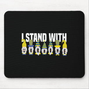 Ukrainischer Liebhaber Ich stehe mit der Ukraine L Mousepad