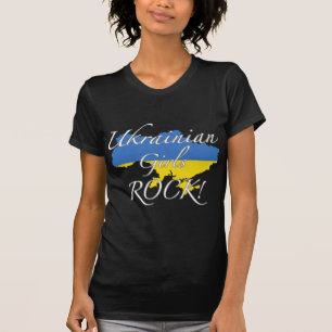 Ukrainischer Mädchen-Felsen! T-Shirt