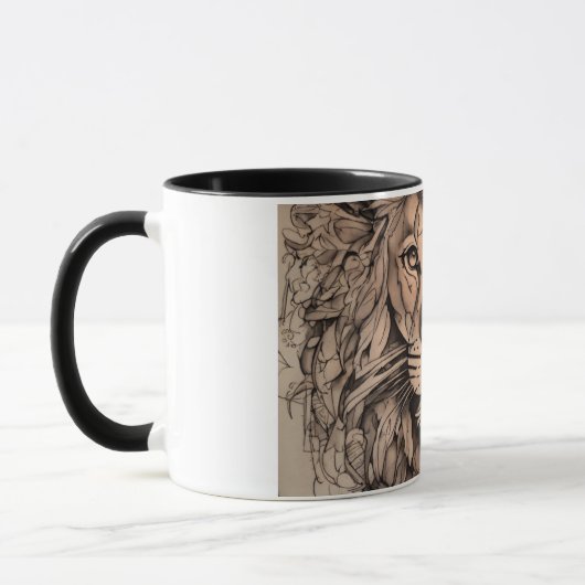 Ukrainischer moderner Militärtribut Tasse (Links)