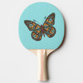 Ukrainischer Monarch Ping Pong Paddle Tischtennis Schläger (Rückseite)