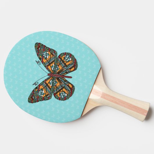 Ukrainischer Monarch Ping Pong Paddle Tischtennis Schläger (Seitenansicht)